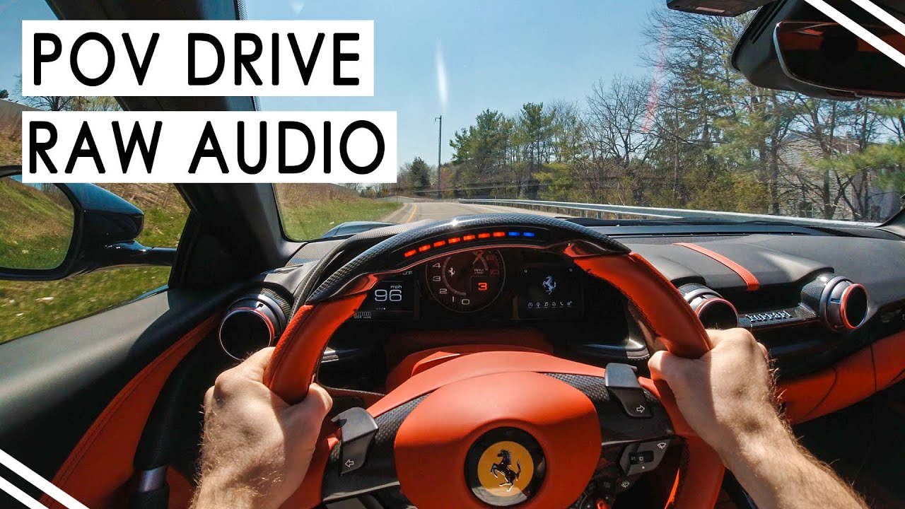 Ferrari 812 2018+ | Fabspeed Sport Cats and X-Pipe | Raw POV and Exterior Sound