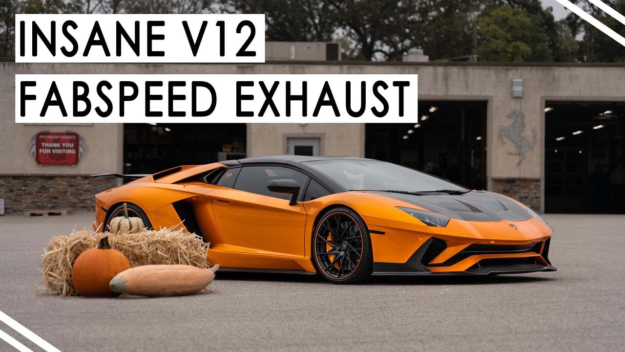 Lamborghini Aventador S LP-740 2016-2021 | Fabspeed Valvetronic Exhaust with Sport Cats | V12 Sound