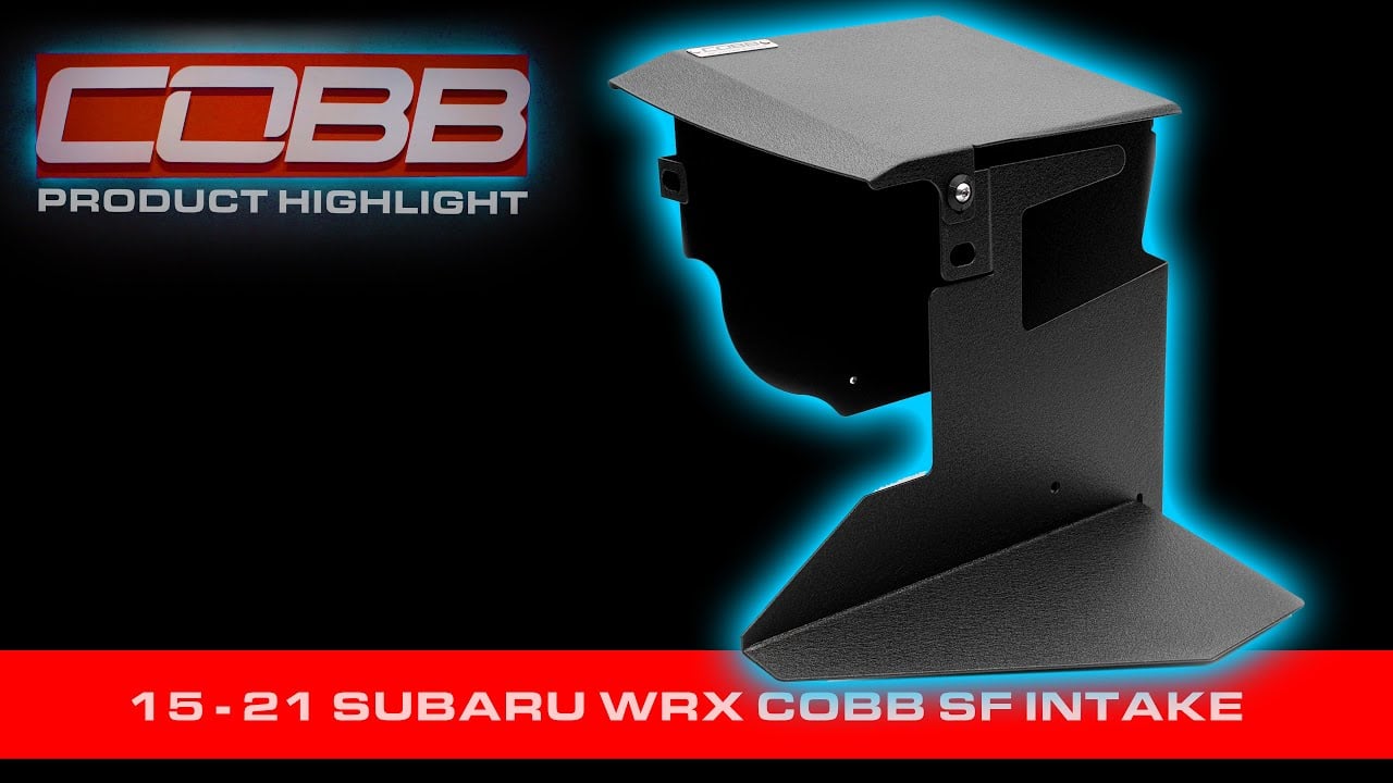 COBB Tuning - Product Highlight - SF Intake System for Subaru 2015 - 2021 WRX