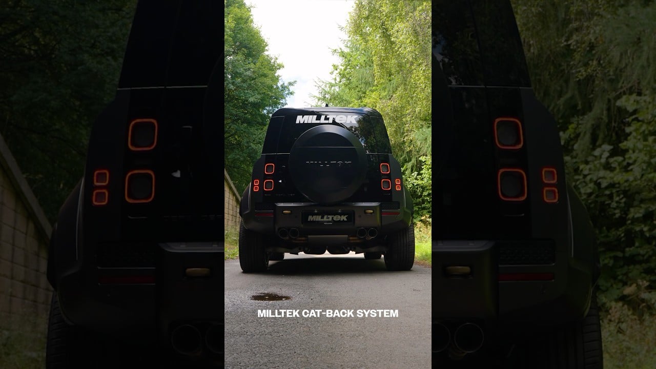 Milltek OPF/GPF back Land Rover Defender OCTA system