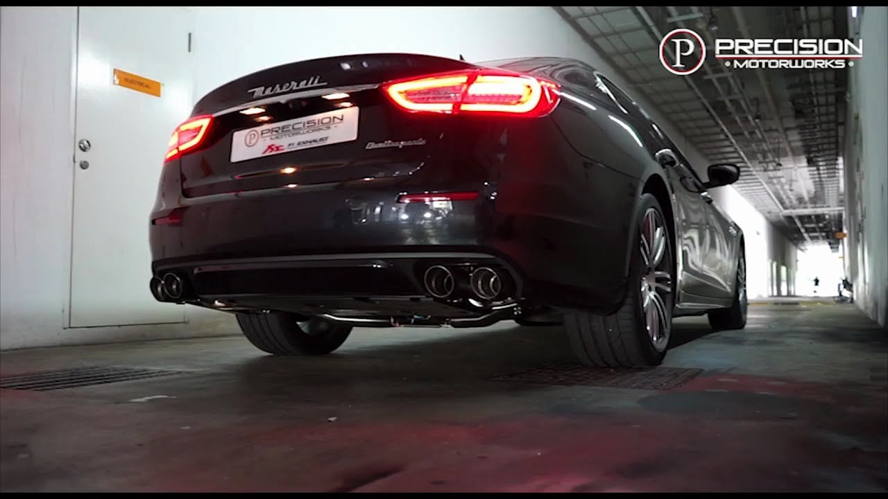 Maserati Quattroporte V6 3.0 Tubo w/ Valvetronic Fi EXHAUST X Precision Motorworks