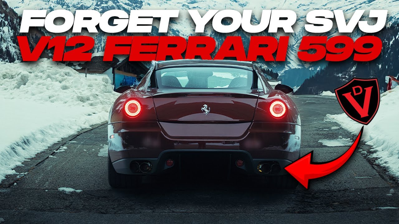SVJ Killer? Ferrari 599 With the Loudest Exhaust We've Ever Made.. | Valvetronic Designs