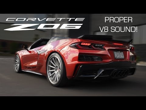 LOUDEST Z06 IN THE WORLD! C8 Corvette Z06 With Full Exhaust + Free Flow Bypass