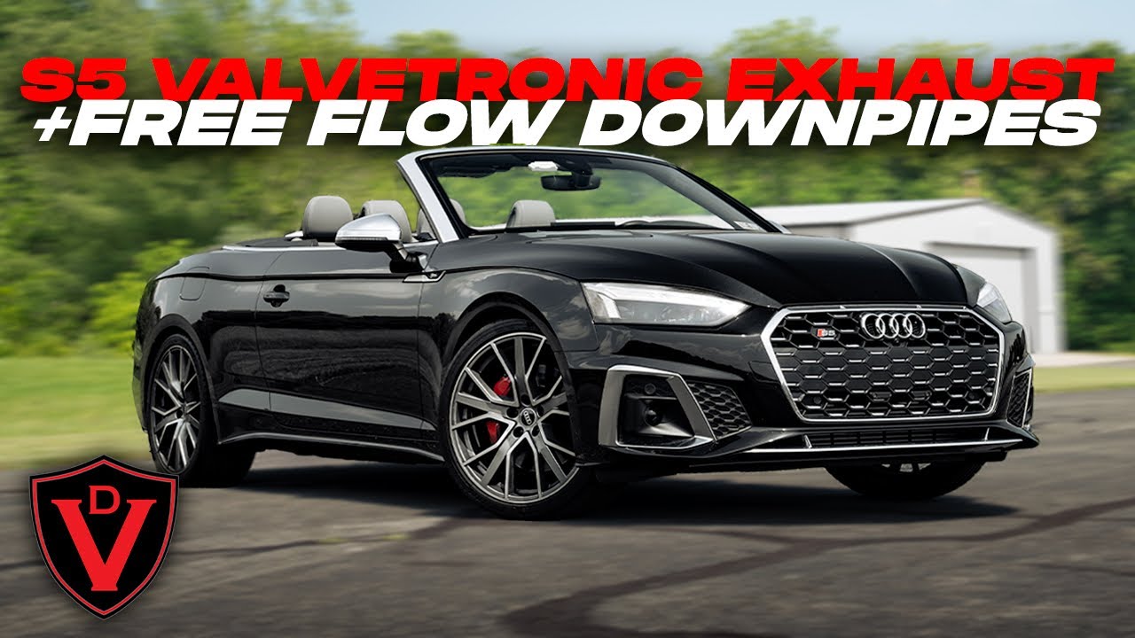 AUDI S5 WITH SVJ POPS? | Valvetronic Designs Valved Sport Exhaust System + Downpipes