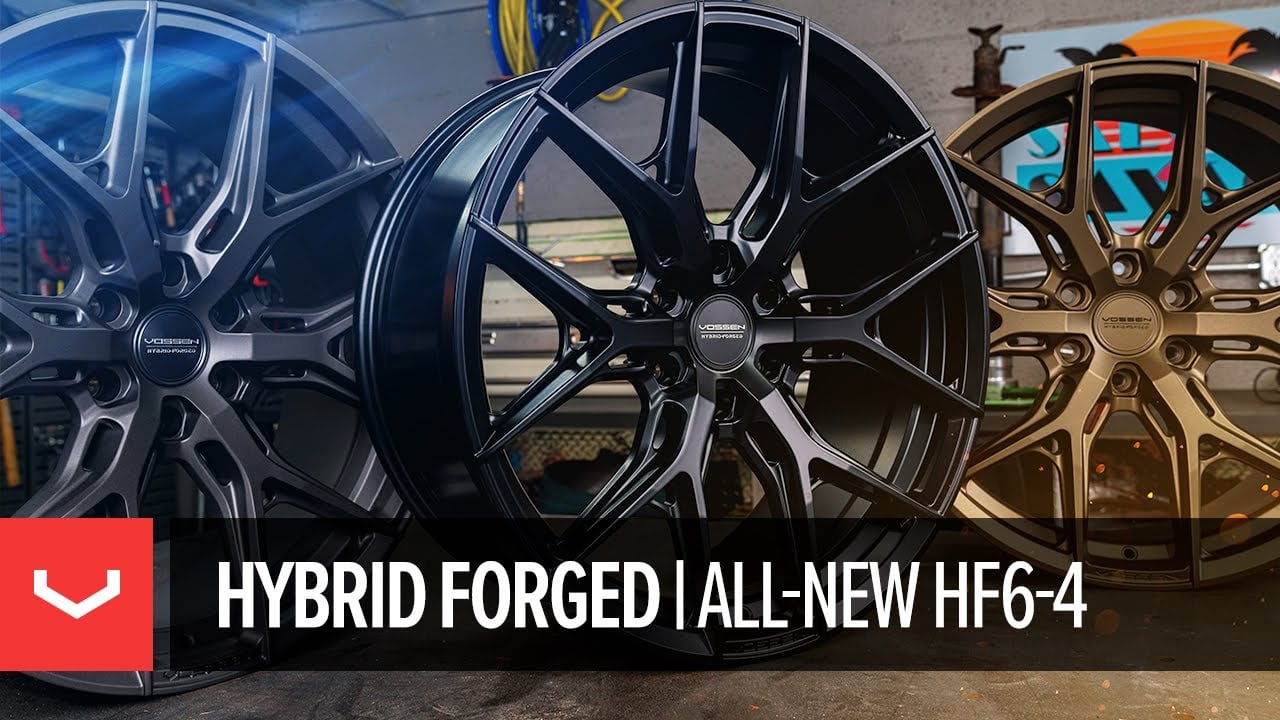 Vossen's all-new Hybrid Forged Wheel | The 6-lug HF6-4 | Available Now