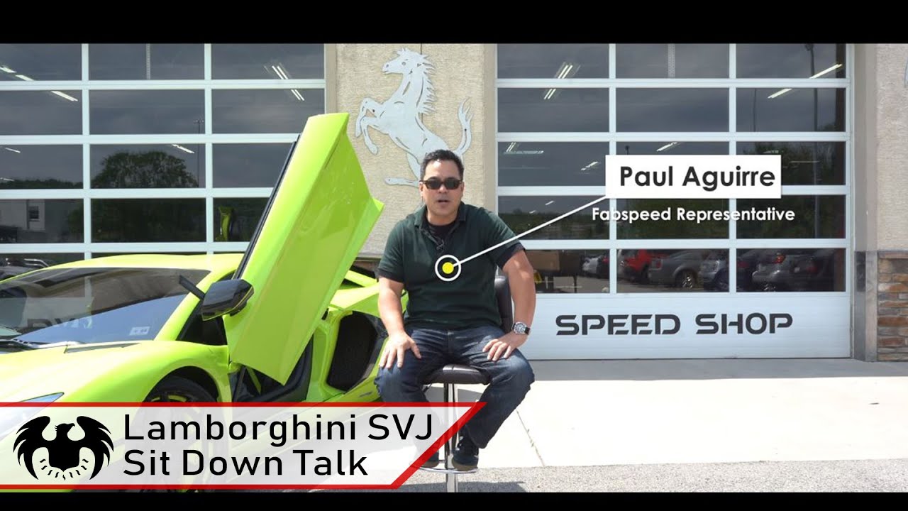 Fabspeed | Lamborghini SVJ Paul Sit Down Talk