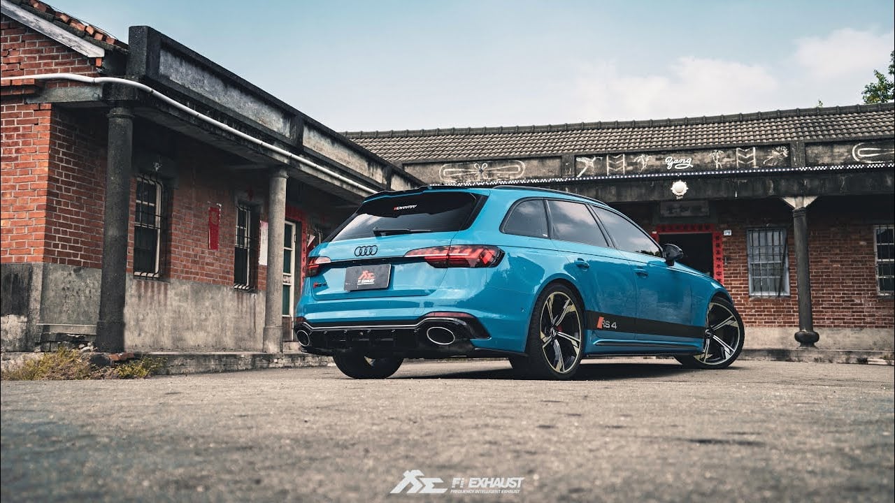 Audi RS4 B9.5 Avant Facelift w/ Fi EXHAUST Sport 200Cell Downpipes
