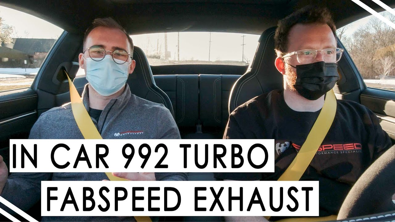 Porsche 992 Turbo 2021+ | Fabspeed Full Exhaust | In Car Rundown with the Exhaust Engineer!