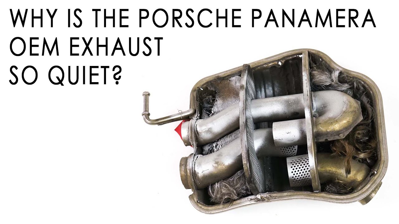 Porsche 970 Panamera (2010-2016) | How Porsche Kept the Panamera Quiet | Factory Exhaust Explanation