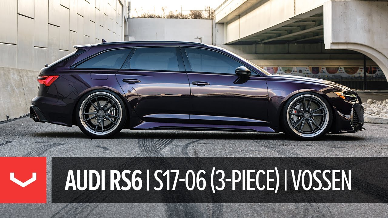 Audi RS6 Avant | Merlin Purple | Vossen S17-06 (3-Piece) Wheels