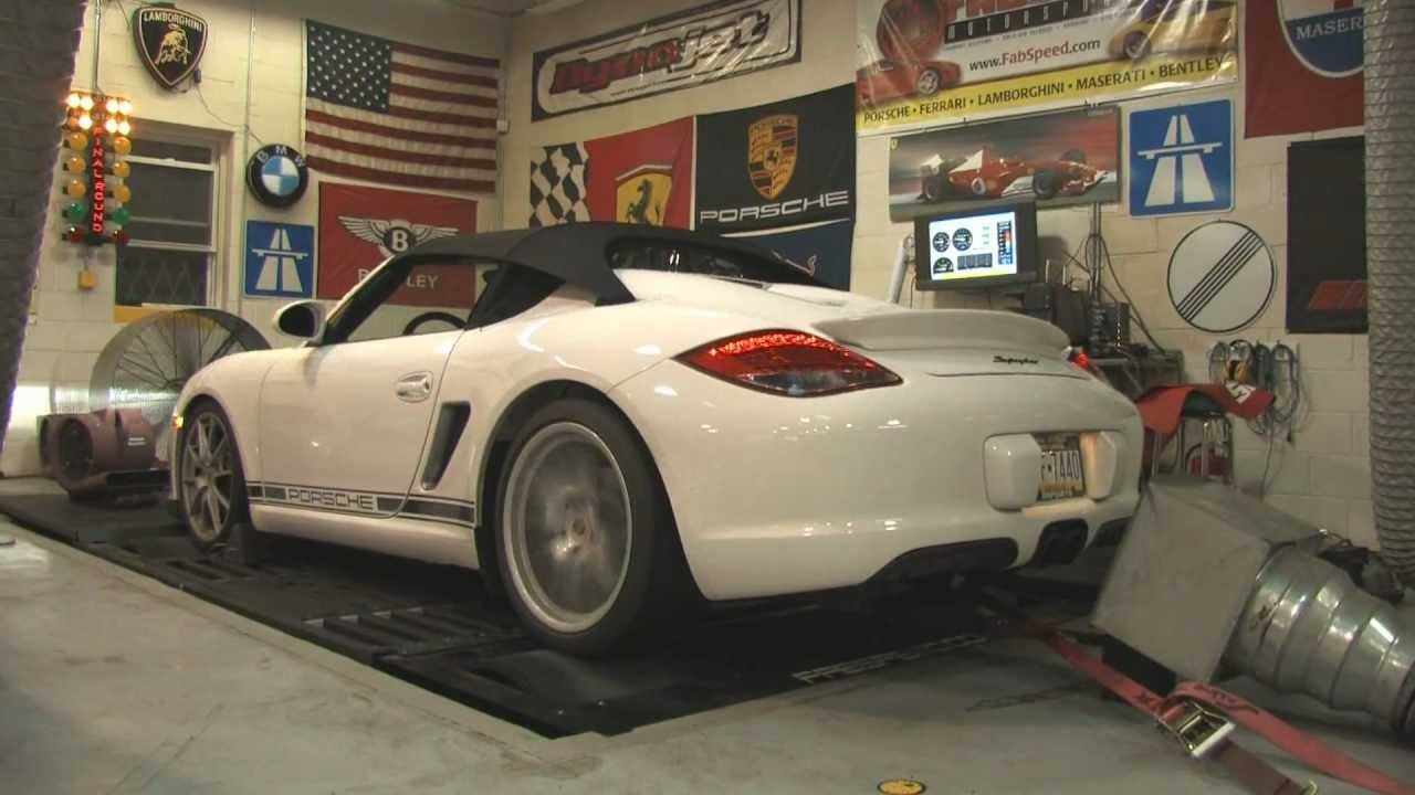 Porsche 987.2 Boxster Spyder (2009-2012) | Fabspeed Supercup Race Exhaust | Dyno Test