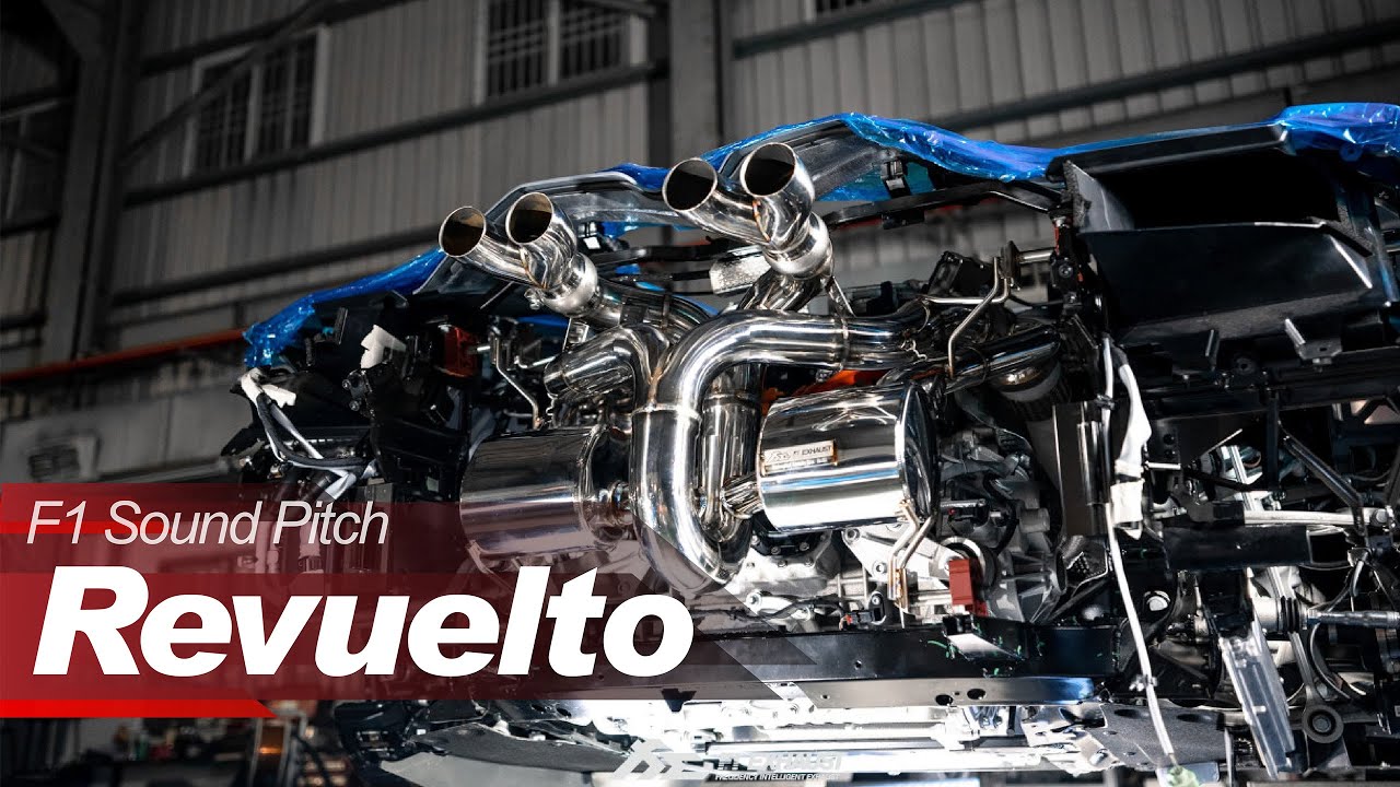 Lamborghini Revuelto F1 Piercing Sound Check w/ Valvetronic Catless Fi EXHAUST