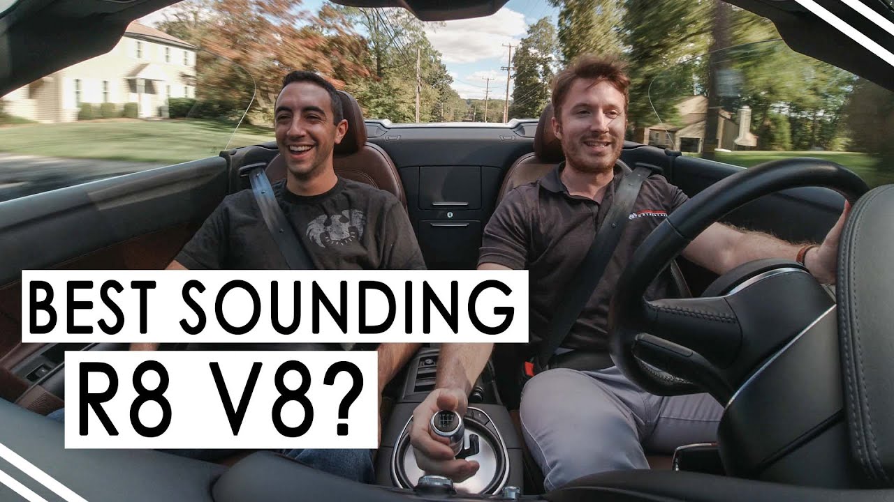 Audi R8 V8 (2007-2012) | Fabspeed Valvetronic Exhaust | Top-Down Sound with Gated 6-Speed
