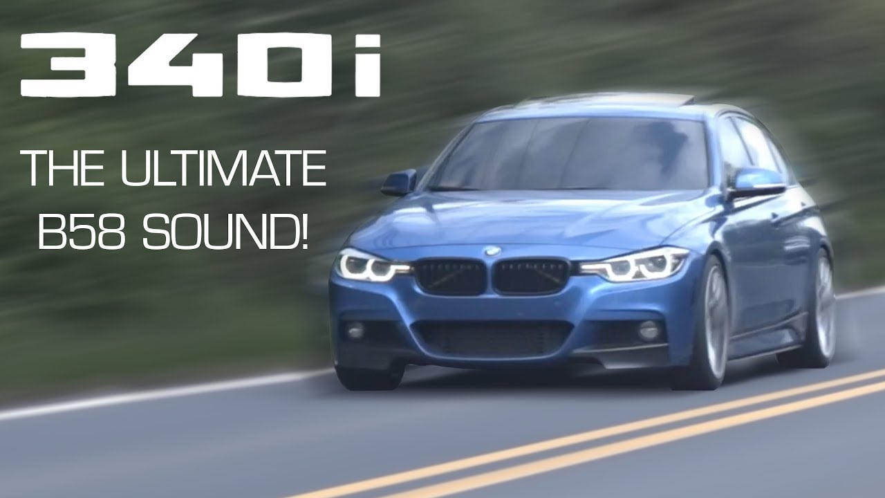 F30 340i With Valvetronic Designs Axleback + Free Flow Downpipes and Midpipe
