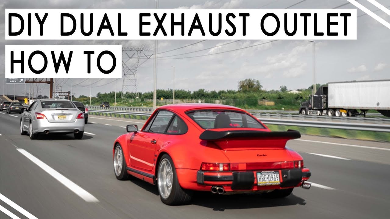 Air Cooled 911's | How To Cut Your Rear Bumper Valance for Dual Exhaust Outlets
