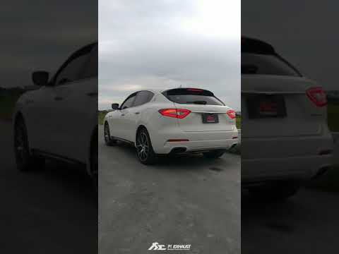 Maserati Levante SUV Valvetronic Exhaust Sound  X Fi EXHAUST