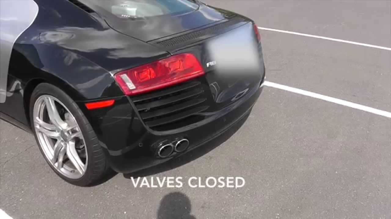 REVS Capristo X-pipe Exhaust Audi R8 V8