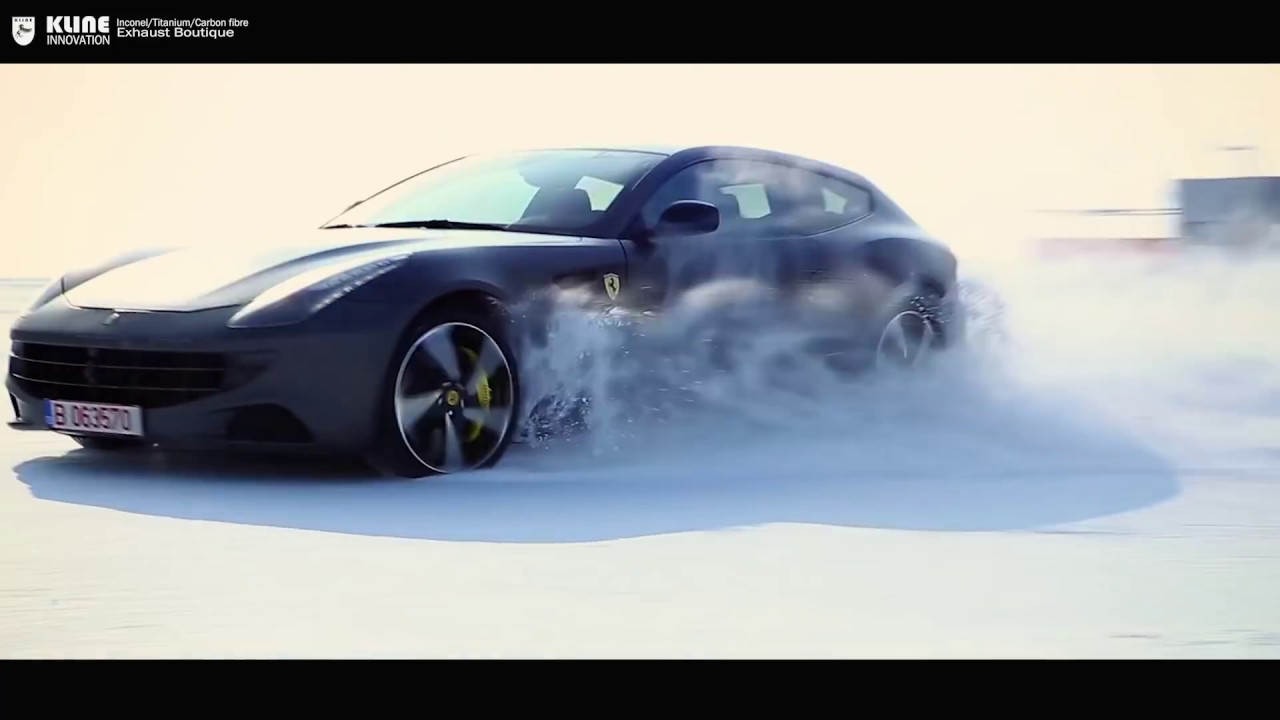 Ferrari FF Snow  Drifting, full video.