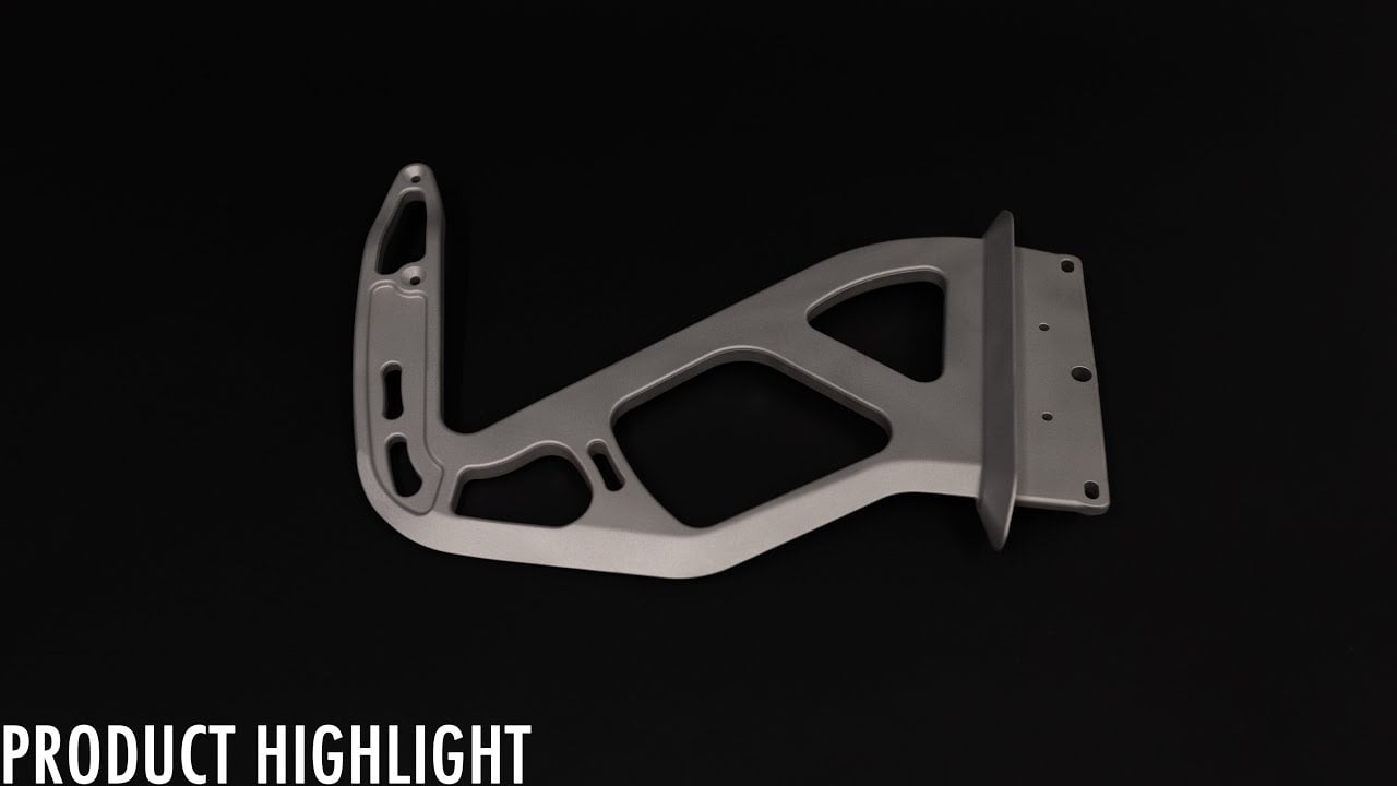JCR 718 GT4 RS BILLET ALUMINIUM WING UPRIGHTS
