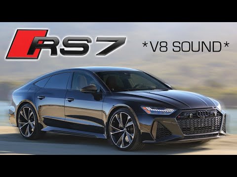 THE BEST RS7 MOD! C8 RS7 Full Titanium Exhaust + OEM Downpipes