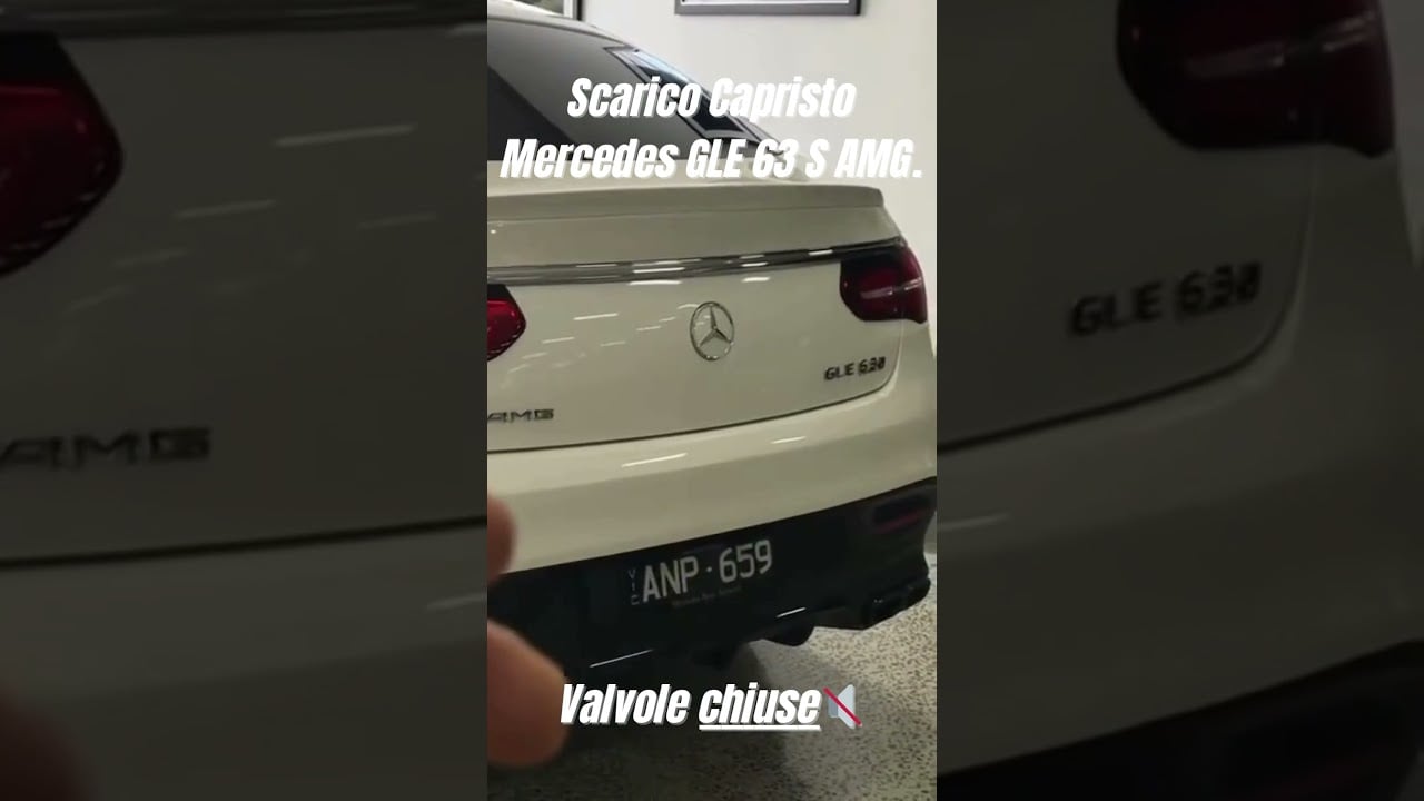 Mercedes GLE 63 AMG Sound by CAPRISTO Exhaust! #gle63amg #capristo #gle63sound #gle63amgsound