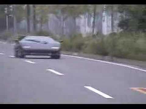 ④Lamborghini Countach Exhaust Sound マフラー音 (kreissieg)