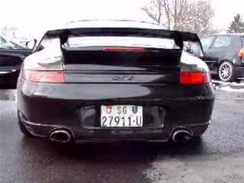 Porsche 911 996 GT2 with Milltek exhaust fitted