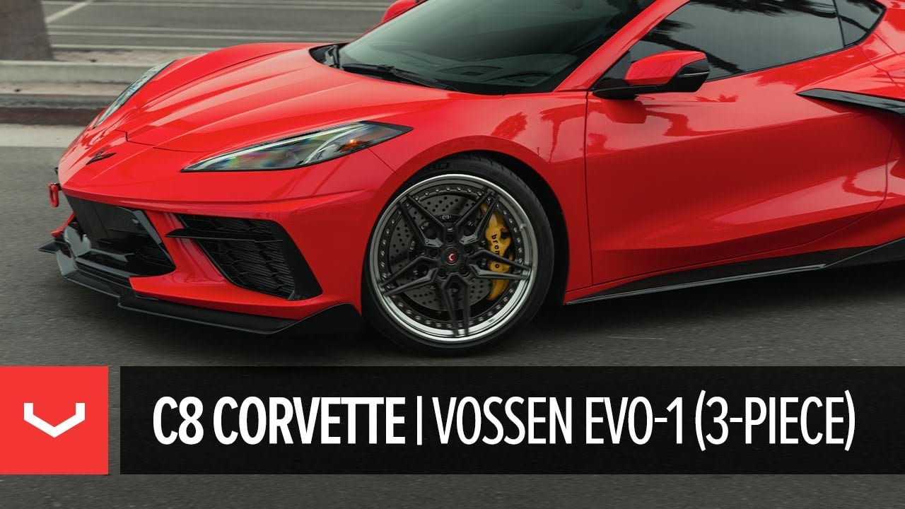C8 Corvette | #Vossen Forged EVO-1 (3-Piece) | Motorsports LA