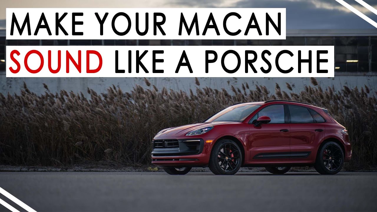 Macan 2.9L 2019+ | Fabspeed High Flow Sport Cat Downpipes | Awesome Porsche Sound!