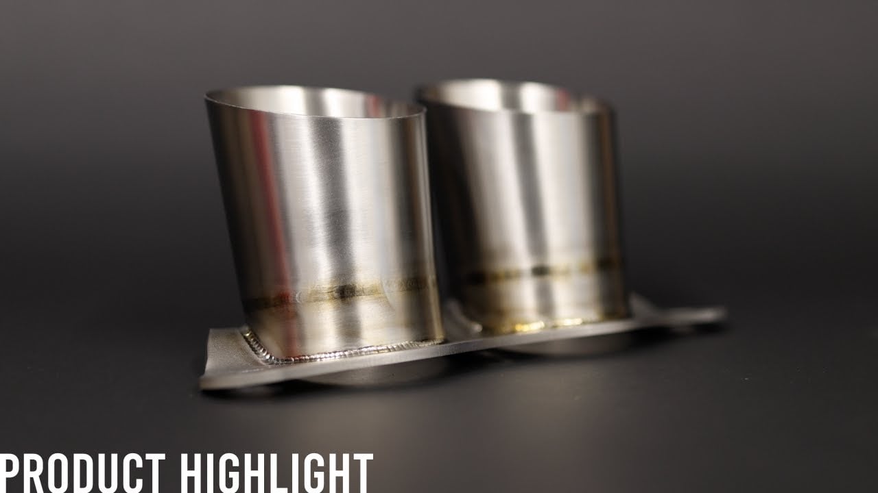 JCR 991 GT3 RS (OPF) TITANIUM EXHAUST TIPS (MEGAPHONE) (RAW)