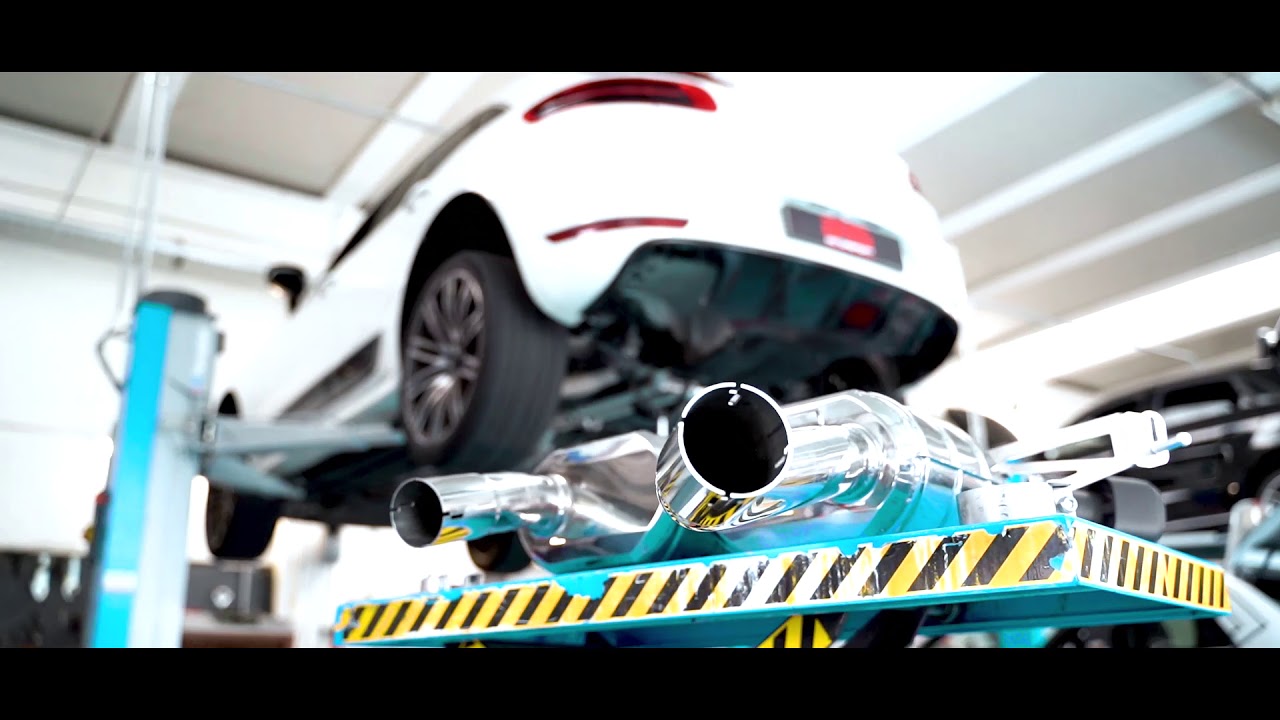 Porsche Macan Capristo exhaust sound and revs !