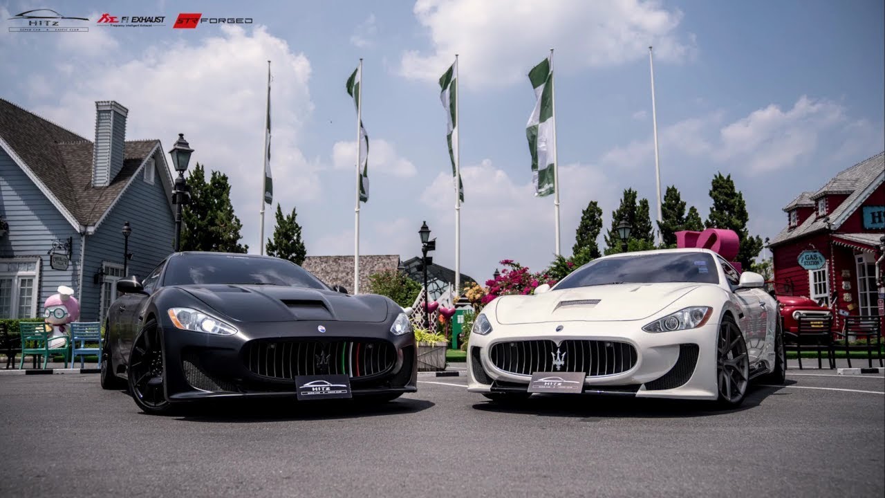 Maserati GranTurismo 4.2L FLYBYS full Fi EXHAUST Exhaust Sound X HitZ SuperCar