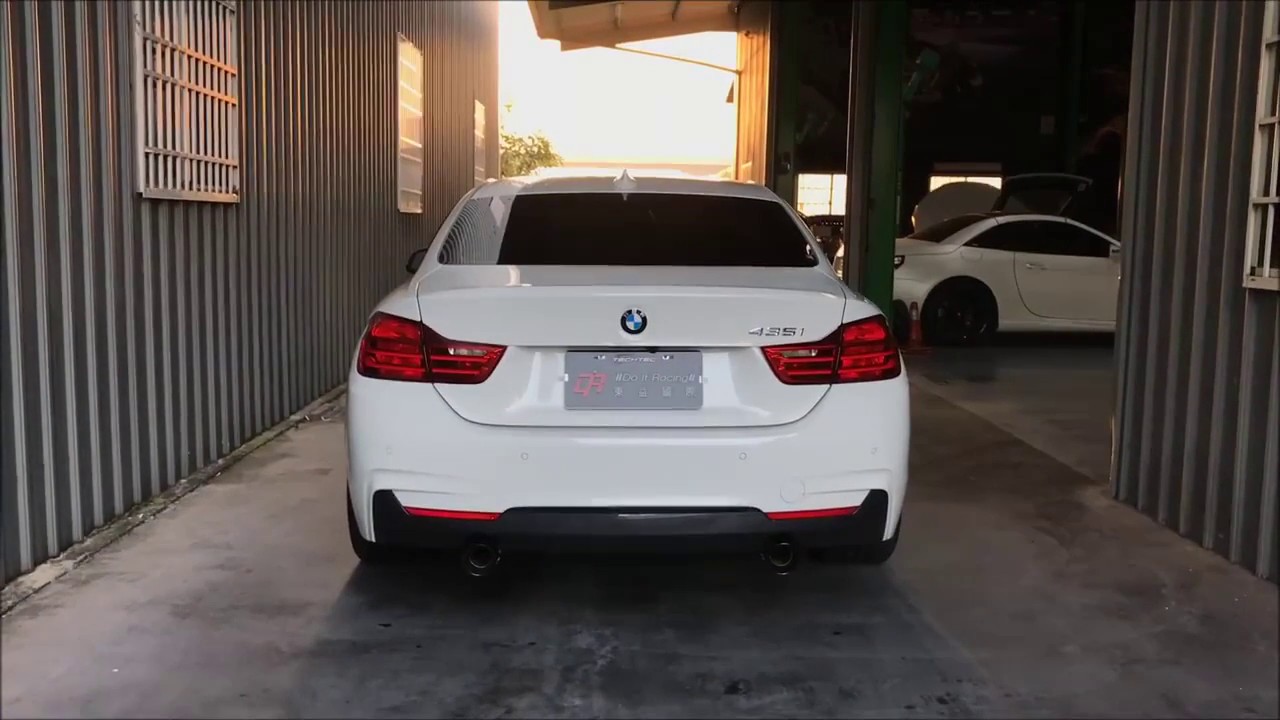 BMW F32 435i  X Fi Exhaust - Valve Open/Close Sound check l Super Loud!
