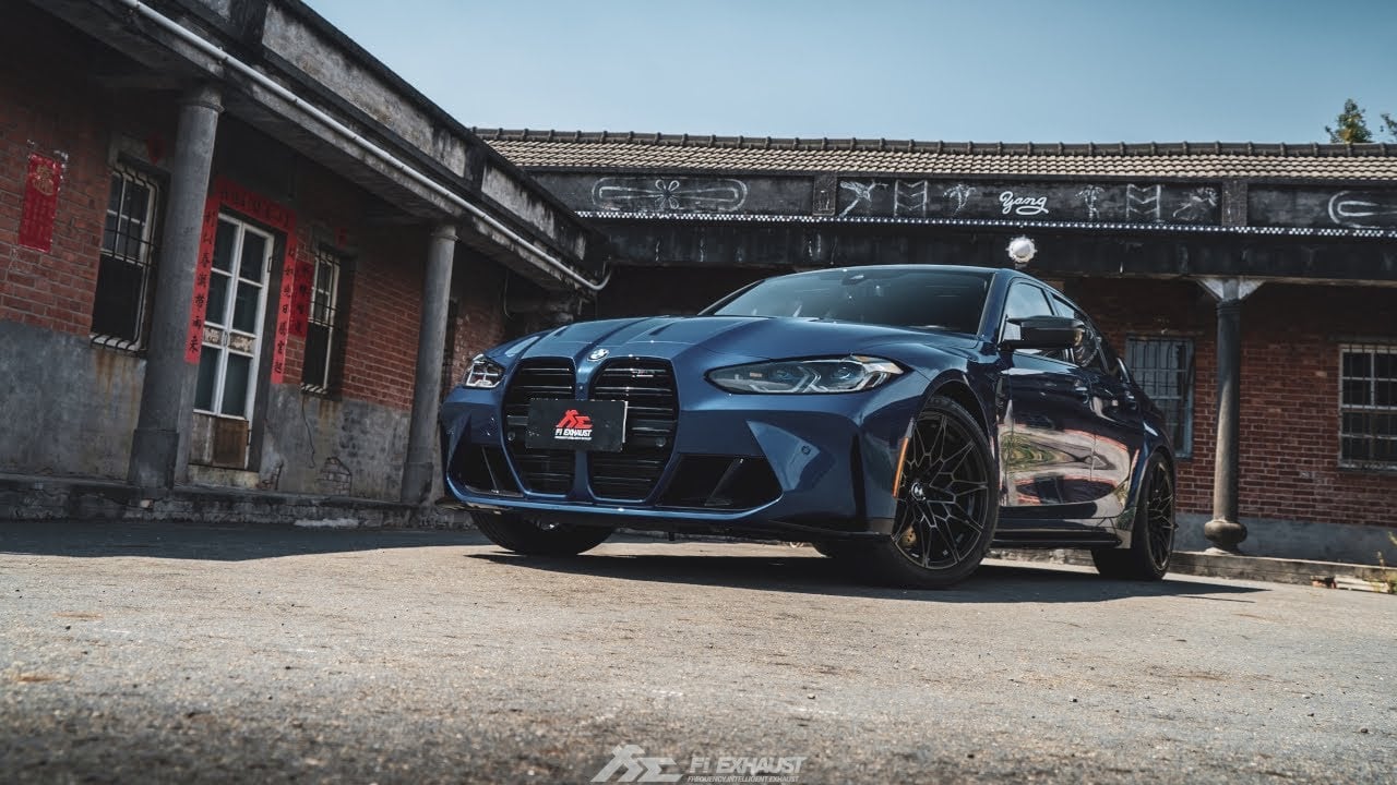 BMW G80 M3 Competition w/  Fi EXHAUST Performance Valvetronic System 120dB Valves ON