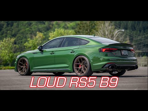 Audi RS5 B9 Valvetronic Designs Exhaust Sound Clip