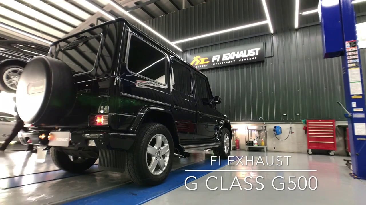 Mercedes-Benz AMG G500 x Fi Exhaust - The Beast Sound / Sound Check
