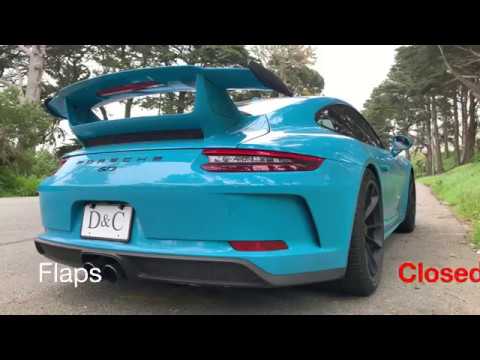 2018 Porsche GT3 991.2 - Fabspeed Center Muffler Bypass Review
