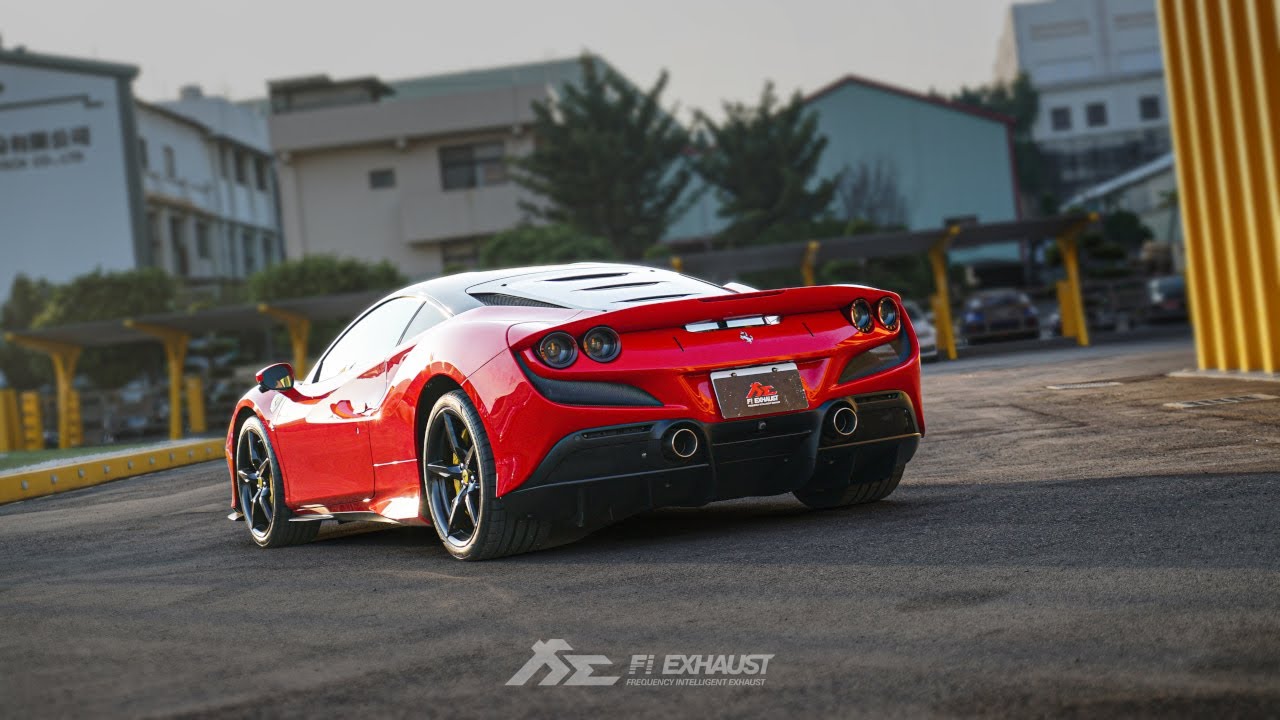 Ferrari F8 Tributo V8 Engine Sound Turned Up a Level w/ Valvetronic Fi EXHAUST X D2 Forged Wheels