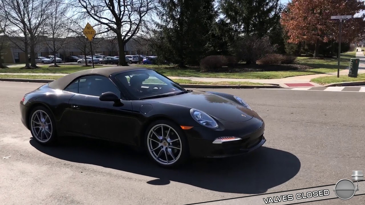 SOUL | 991.1 Carrera Base (without PSE) Valved Exhaust System