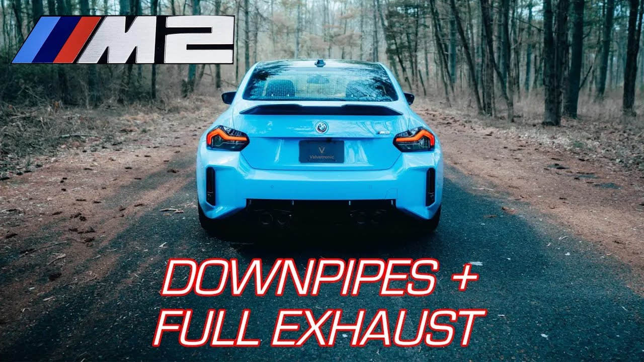 BMW G87 M2 WITH @valvetronic  FULL SYSTEM + DOWNPIPES