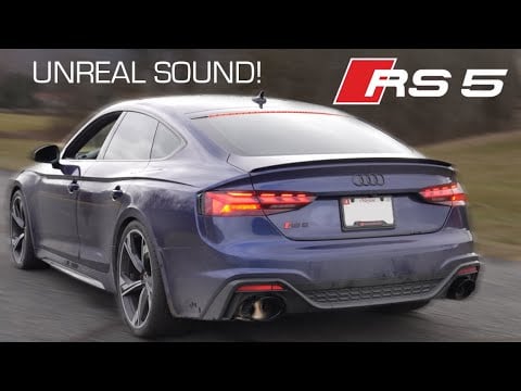GIVING THIS RS5 THE SOUND IT DESERVES! B9 RS5 Full Valvetronic Designs System