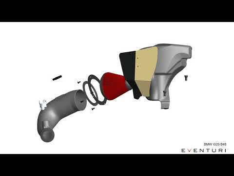 BMW G20 B48 Eventuri Intake CAD