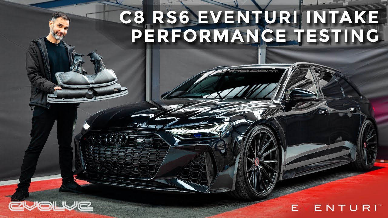 C8 RS6 @Eventuri Intake Performance Testing - Development Part 03