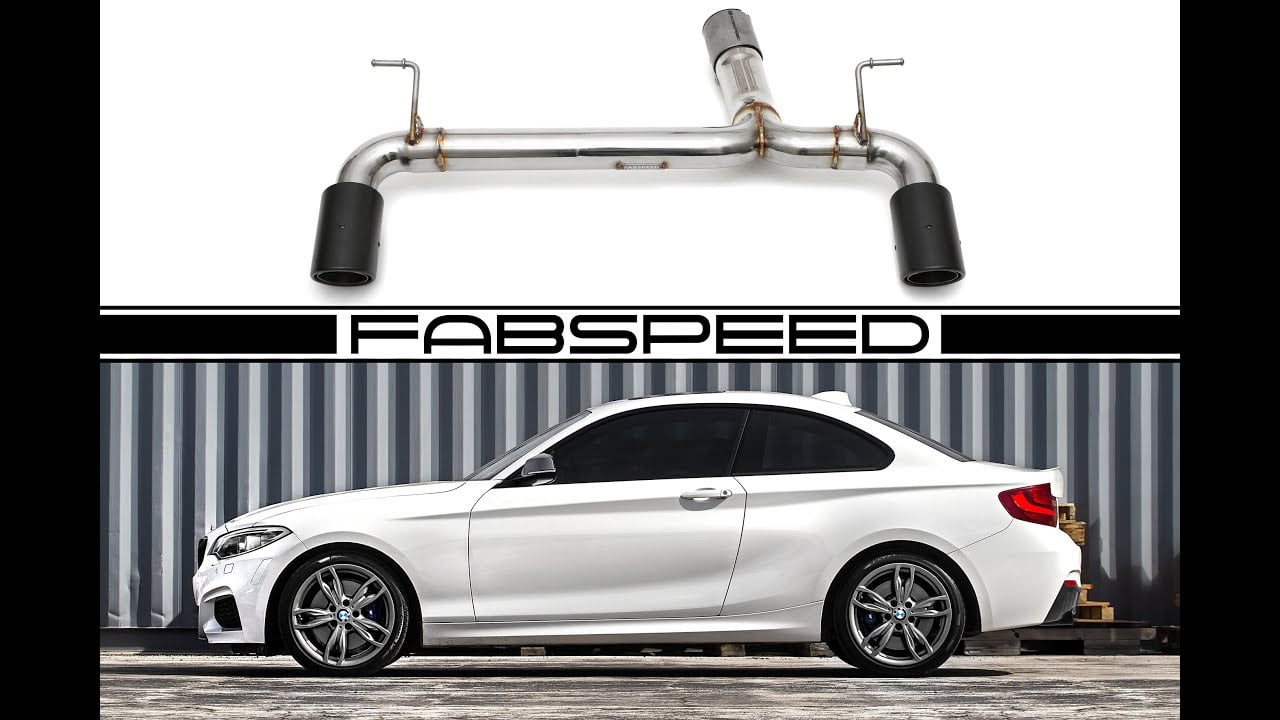 BMW M235i (2014-2016) | Fabspeed Muffler Bypass Exhaust System | Revs and Pulls