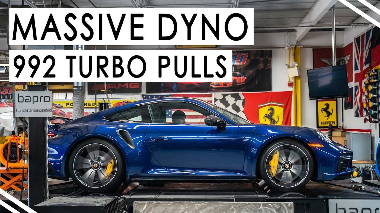Porsche 992 Turbo 2021+ | Fabspeed Headers, Sport Cats and GT2RS Style Outlets | Dyno Run
