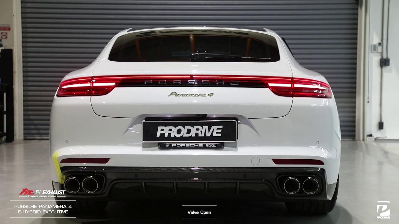 Porsche 971 Panamera 4  X Fi EXHAUST Sound Valves ON/OFF X Prodrive