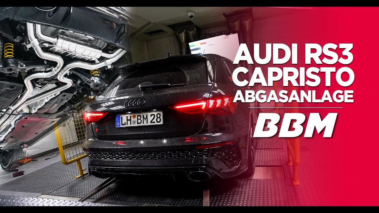 Die erste ihrer Art! - Capristo Abgasanlage Audi RS3 8Y by BBM Motorsport