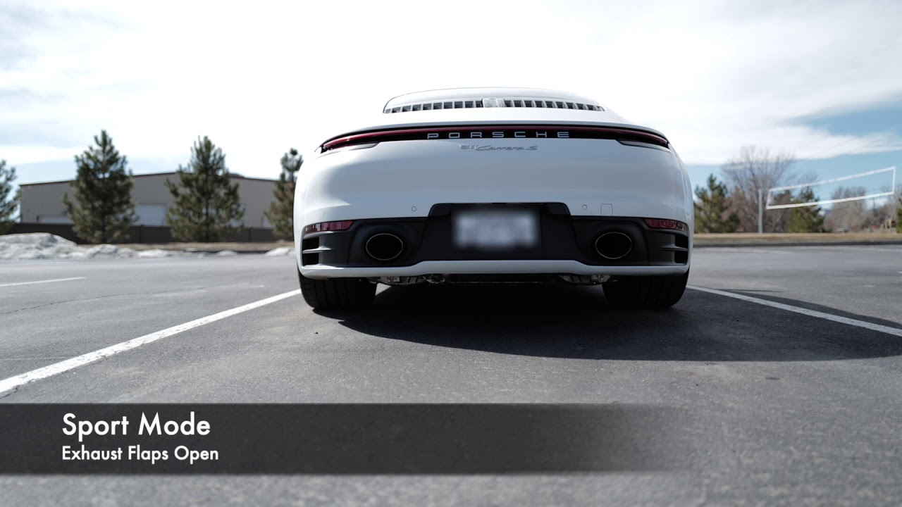 Porsche 992 with Fabspeed Sport Cats
