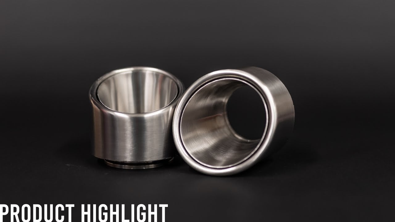JCR 718 GT4 / SPYDER / GTS 4.0 INCONEL ROLLED TIPS (POLISHED)