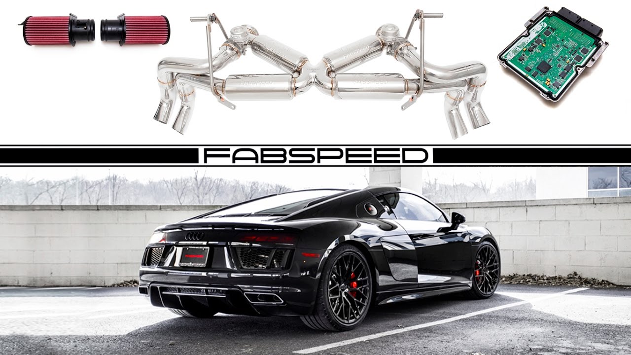 Audi R8 V10 (2016-2019) | Fabspeed Valvetronic Exhaust + ECU Tune + BMC Filters | Revs and Driving